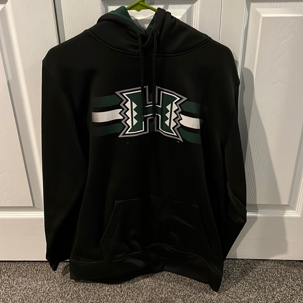 COLLEGE sweatshirt, Black, Size Large